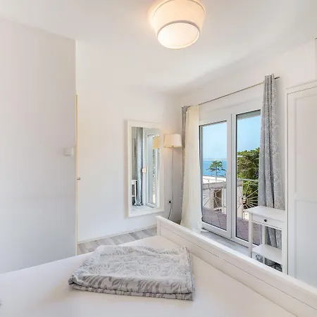 Lichtdurchflutetes Nur 200 Meter Zum Mit Meerblick, Haustiere Erlaubt Apartament Crikvenica